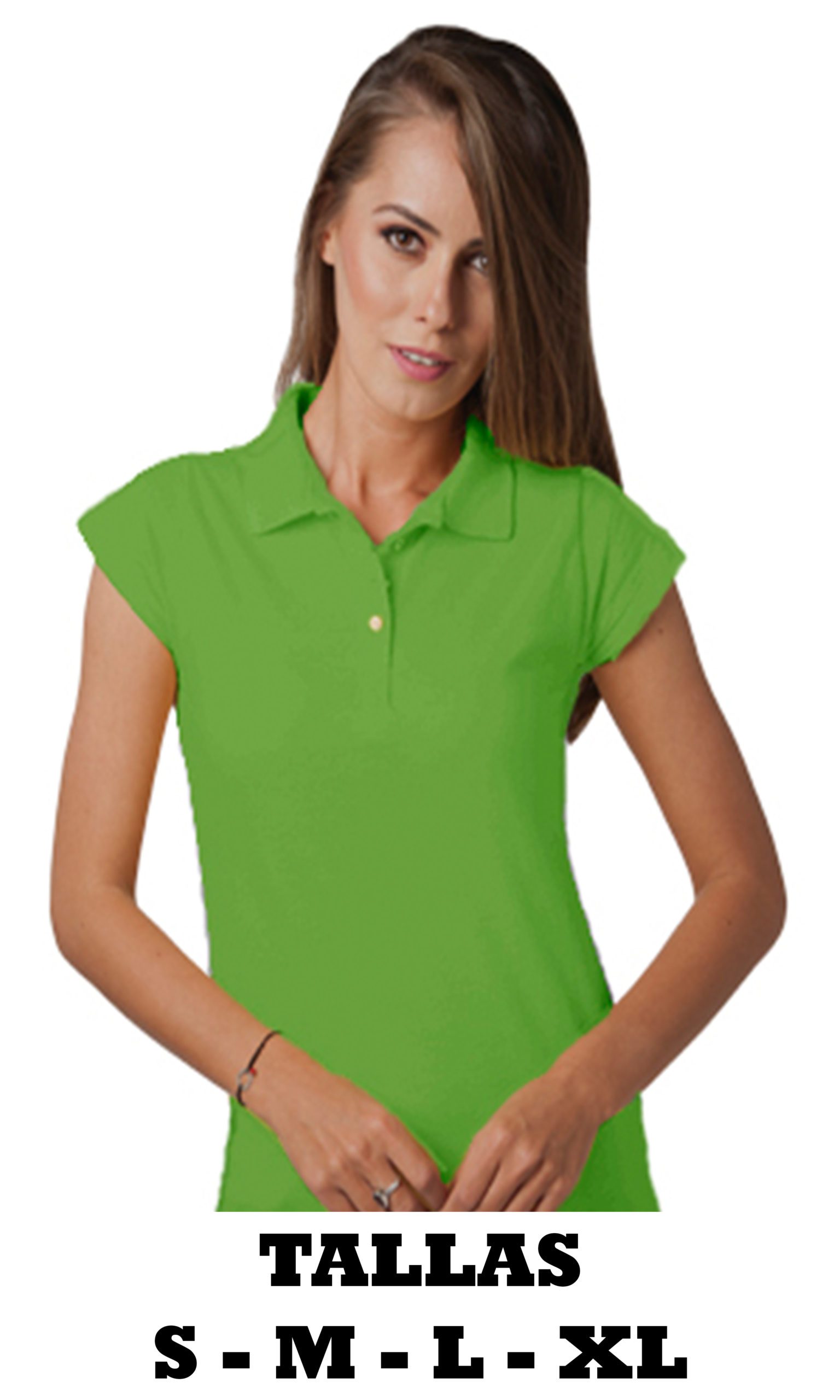 Paquete De 20 Playeras Dama Tipo Polo Modelo 7007 – Almacen de Playeras