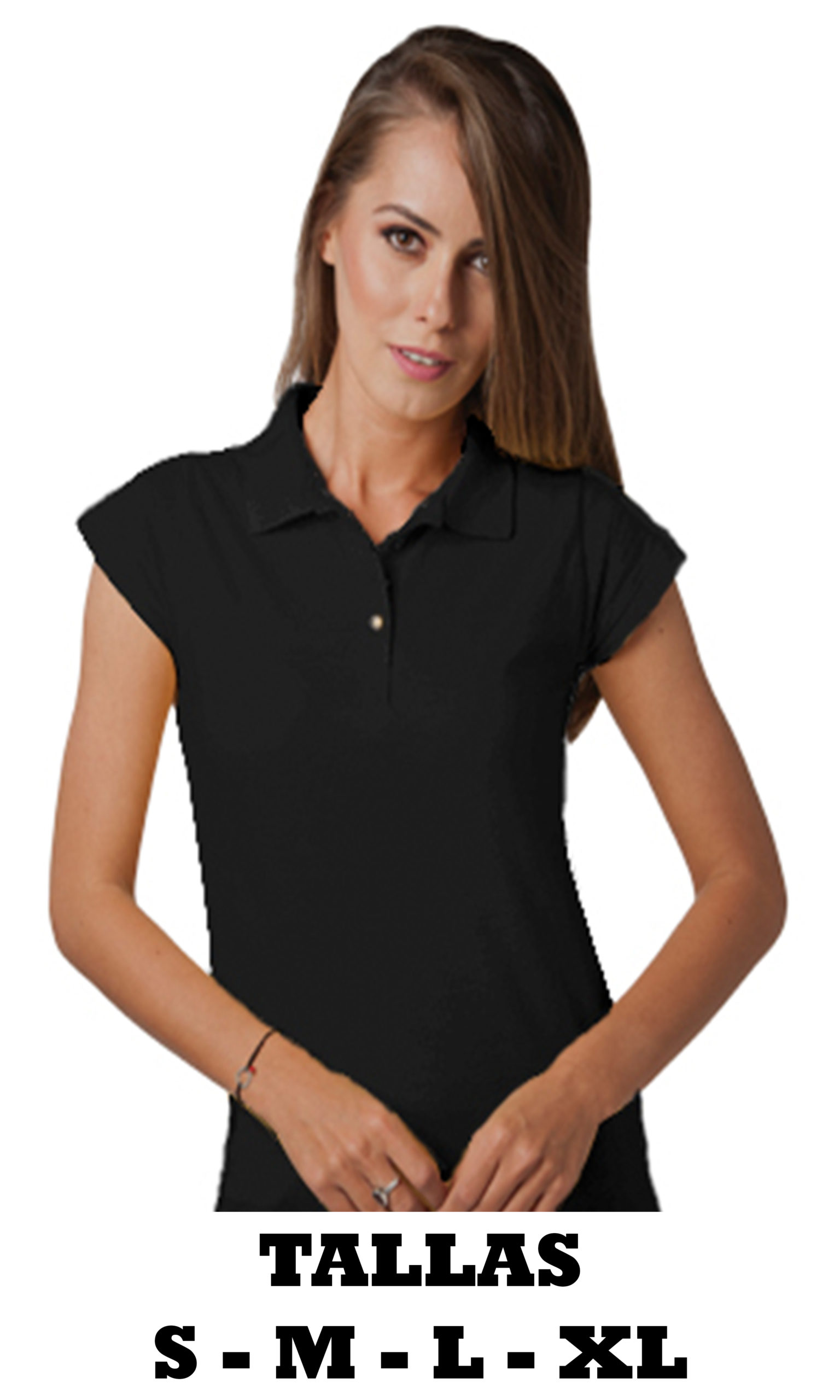 Paquete De 3 Playeras Dama Tipo Polo Modelo 7007 – Almacen de Playeras